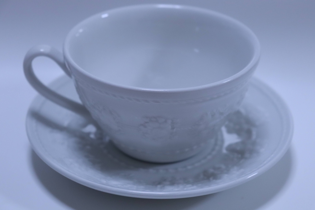 white-tableware